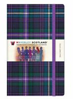 Waverley Scotland Tartan Notebook: Auld Lang Syne Tartan Large Notebook 21cm x 13cm 1849345589 Book Cover