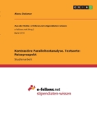 Kontrastive Paralleltextanalyse. Textsorte: Reiseprospekt 3346327833 Book Cover