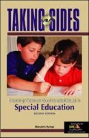 Taking Sides: Clashing Views on Controversial Issues in Special Education (Taking Sides: Special Education) 0073043990 Book Cover