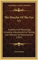 The Muscles Of The Eye V1: Anatomy And Physiology, Including Instruments For Testing And Methods Of Measurement 1120906563 Book Cover