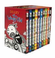 Jeff Kinney 10 Books Set Diary of a Wimpy Kid Collection (Hard Luck, Movie Di...