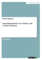 Europaskeptizismus von linken und rechten Parteien 3656974594 Book Cover