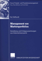 Management Von Markenportfolios 3835007890 Book Cover