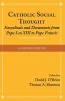 Catholic Social Thought: The Documentary Heritage 0883447878 Book Cover