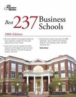 The Best 237 Business Schools, 2006 Edition 037576500X Book Cover