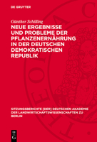 Neue Ergebnisse Und Probleme Der Pflanzenernährung in Der Deutschen Demokratischen Republik 3112724925 Book Cover