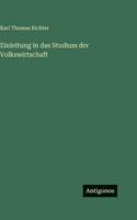 Einleitung in das Studium der Volkswirtschaft 3386429920 Book Cover