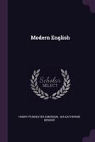 Modern English 1145146686 Book Cover