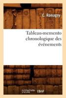 Tableau-Memento Chronologique Des Événements 2012521401 Book Cover
