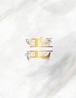 L: Monogram Initial Weekly Academic Planner Marble 8.5 x 11 1655655140 Book Cover