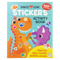 Dinos Love Stickers B0CN4STPKL Book Cover