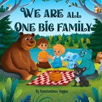 We Are All One Big Family (Pablo the French Bulldog Kids Books) B0FZXKHR16 Book Cover
