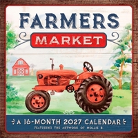 Farmer's Market 2027 12 X 24 Inch (Hanging) Monthly Square Wall Calendar Featuring the Artwork of Terri Morris Plastic-Free 1773728873 Book Cover