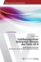 Validierung Einer Turkischen Version Des Tests D2-R 3639494687 Book Cover