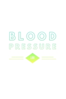 Blood Pressure Log: Tracker 1654346721 Book Cover