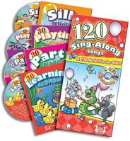 120 Sing Along Songs and 4 Activity Book Set 1599221152 Book Cover
