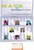 Math & Mathematicians Volume 3.: The History of Math Discoveries Around the World 0787664804 Book Cover