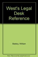 West's Legal Desk Reference 031448146X Book Cover