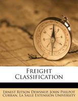 Freight Classification 1145859267 Book Cover