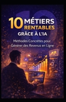 DIX METIERS RENTABLES A EXERCER SANS COMPETENCE GRACE A L’IA: Gagnez de l’Argent Facilement avec l’Intelligence Artificielle (LIVRE IA EN FRANCAIS) (French Edition) B0F393Q7HF Book Cover