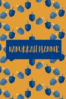 Hanukkah Planner: Gift Giving Tracker, Dinner Preparation, Address Tracker 1704145155 Book Cover