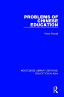 Problems of Chinese Education 1138310123 Book Cover