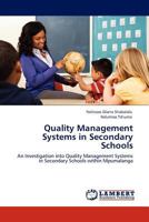 Quality Management Systems in Secondary Schools 3845434228 Book Cover