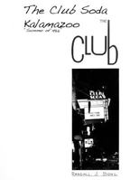 The Club Soda, Kalamazoo: The Club 1494968746 Book Cover