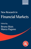 New Research in Financial Markets 0199243220 Book Cover