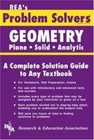 Geometry - Plane, Solid & Analytic Problem Solver (Problem Solvers) 0878915109 Book Cover