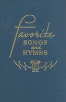 Favorite Songs and Hymns: Available in Blue Only-346 Songs 0005080789 Book Cover