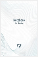 Notebook: For meeting: Ghostwhite simple tile 165555767X Book Cover