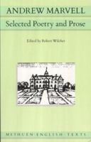 Andrew Marvell: Selected Poetry and Prose (Methuen English Texts) 0416402305 Book Cover
