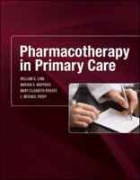 Pharmacotherapy for Primary Care 0071456120 Book Cover
