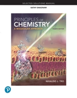 Selected Solutions Manual for Principles of Chemistry: A Molecular Approach 0133889416 Book Cover