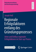 Regionale Erfolgsfaktoren entlang des Gründungsprozesses: Arten und Einfluss regionaler Erfolgsfaktoren im Start-up-Prozess (Markenkommunikation und Beziehungsmarketing) 3658347015 Book Cover
