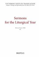 Victorine Texts in Translation 8: Sermons for the Liturgical Year 2503577210 Book Cover