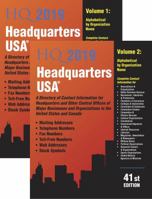 Headquarters USA 2019 0780816668 Book Cover