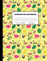 Composition Notebook: Composition Notebook College Ruled 8.5 x 11 Inches 110 pages 1705969720 Book Cover