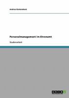Personalmanagement Im Ehrenamt 3638717682 Book Cover