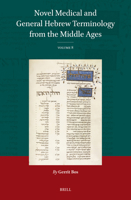 Novel Medical and General Hebrew Terminology from the Middle Ages: Volume 8 9004743340 Book Cover