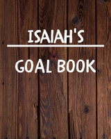 Jackson's Goal Book: New Year Planner Goal Journal Gift for Jackson / Notebook / Diary / Unique Greeting Card Alternative 1651141118 Book Cover
