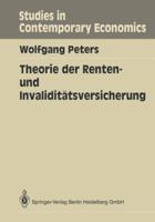 Theorie Der Renten- Und Invaliditatsversicherung 354051368X Book Cover