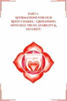 Part 1: Affirmations for Our Root Chakra: Grounding into Self-Trust, Stability & Security (Transformative Affirmations) B0FH2LL2XT Book Cover