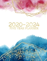 2020-2024 Five Year Planner: Daily, Monthly, 5 Year Planner, Organizer, Appointment Scheduler, Personal Journal, Log Book 60 Months Calendar. 1706554834 Book Cover