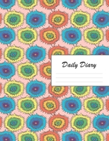 Daily Diary: Blank 2020 Journal Entry Writing Paper for Each Day of the Year Tie Dye Abstract Pattern January 20 - December 20 366 Dated Pages A Notebook to Reflect, Write, Document & Diarise Your Lif 1676838481 Book Cover
