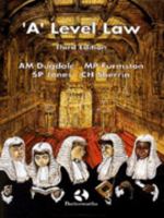 Dugdale, Furmston, Jones & Sherrin: A Level Law 0406048355 Book Cover