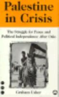 Palestine In Crisis 0745309747 Book Cover