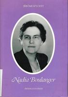 Nadia Boulanger 0945193386 Book Cover