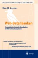 Web-Datenbanken: Einsatz Objekt-Relationaler Datenbanken Fur Web-Informationssysteme 3540419322 Book Cover